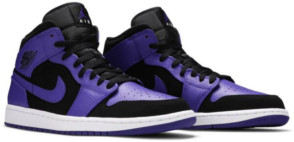 Jordan 1 Mid Black Dark Concord 554724-051 - Phonecase4u photo 3