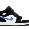 Jordan 1 Mid Black Racer Blue White (GS) 554725-084 - Phonecase4u photo 1