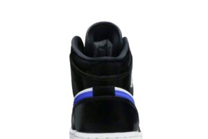 Jordan 1 Mid Black Racer Blue White (GS) 554725-084 - Phonecase4u photo 7