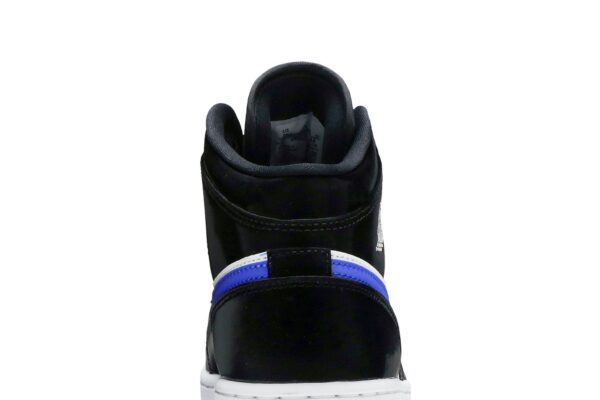 Jordan 1 Mid Black Racer Blue White (GS) 554725-084 - Phonecase4u photo 7