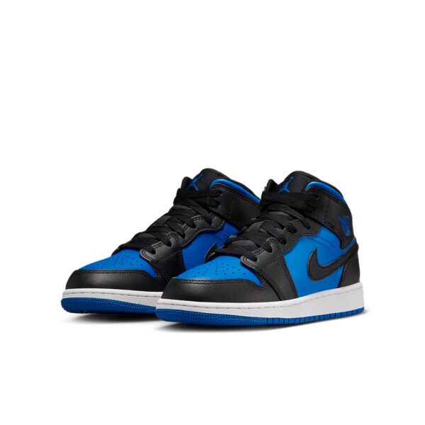 Jordan 1 Mid Black Royal Blue (GS) DQ8423-042 - Phonecase4u photo 4