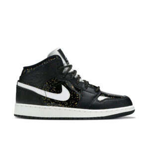 Jordan 1 Mid Black Speckle (GS) AV5174-001 - Phonecase4u photo 1