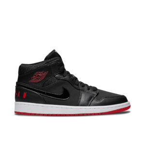 Jordan 1 Mid Black University Red BQ6578-001 - Phonecase4u photo 1