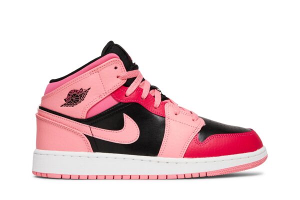 Jordan 1 Mid Coral Chalk (GS) 554725-662 - Phonecase4u photo 1
