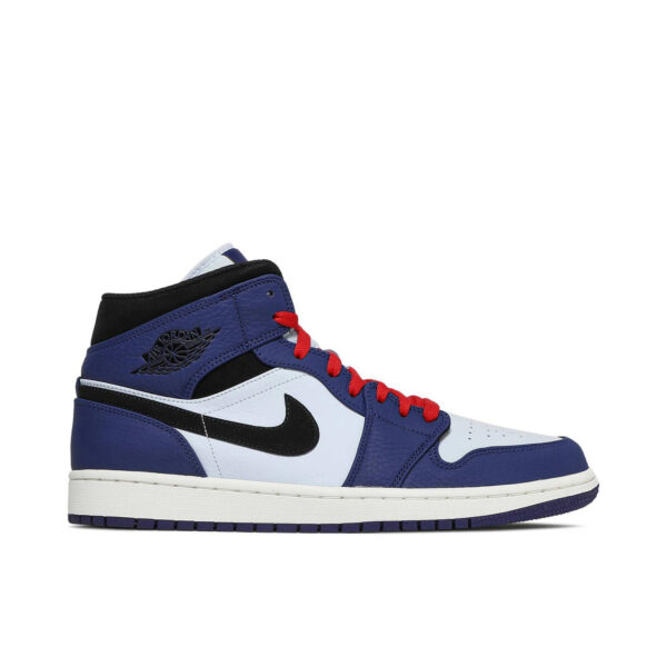 Jordan 1 Mid Deep Royal Blue Black 852542-400 - Phonecase4u photo 1