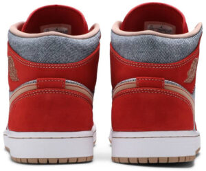 Jordan 1 Mid Denim Red DM4352-600 - Phonecase4u photo 4