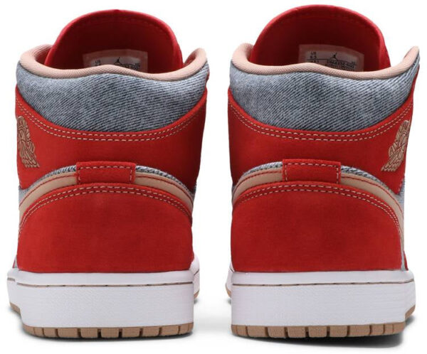 Jordan 1 Mid Denim Red DM4352-600 - Phonecase4u photo 4