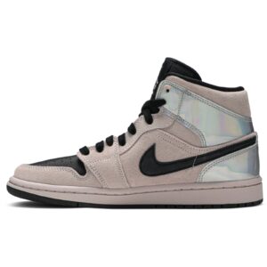 Jordan 1 Mid Dirty Powder Iridescent (Women's) BQ6472-602 - Phonecase4u photo 3