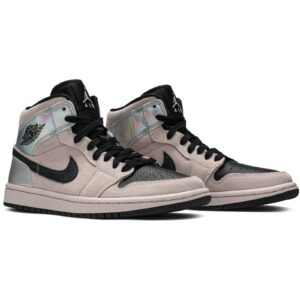Jordan 1 Mid Dirty Powder Iridescent (Women's) BQ6472-602 - Phonecase4u photo 8