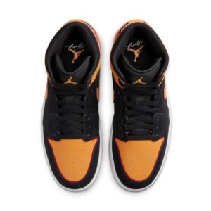 Jordan 1 Mid Fat Tongue Black Orange FJ4923-008 - Phonecase4u photo 4