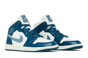 Jordan 1 Mid French Blue (Women's) BQ6472-414 - Phonecase4u photo 8
