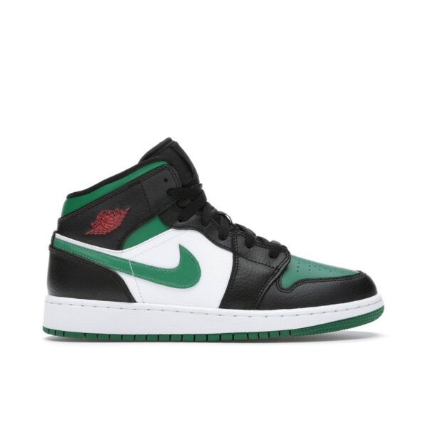 Jordan 1 Mid Green Toe (GS) 554725-067 - Phonecase4u photo 1