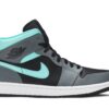 Jordan 1 Mid Grey Aqua 554724-063 - Phonecase4u photo 1