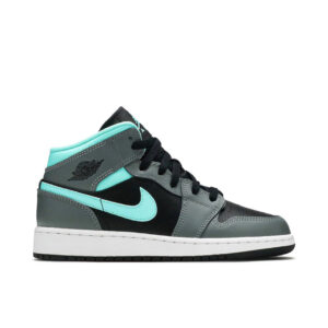 Jordan 1 Mid Grey Aqua (GS) 554725-063 - Phonecase4u photo 1
