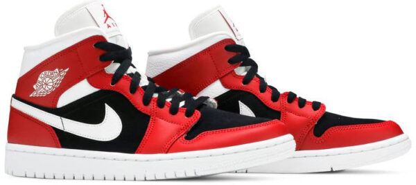 Jordan 1 Mid Gym Red Black (Women's) BQ6472-601 - Phonecase4u photo 3
