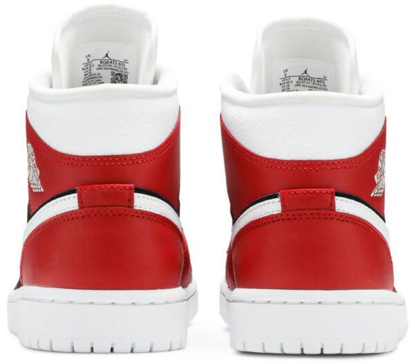 Jordan 1 Mid Gym Red Black (Women's) BQ6472-601 - Phonecase4u photo 4