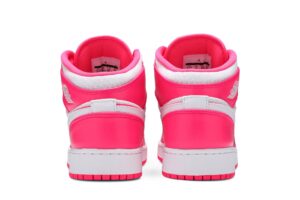 Jordan 1 Mid Hyper Pink White (GS) 555112-611 - Phonecase4u photo 6