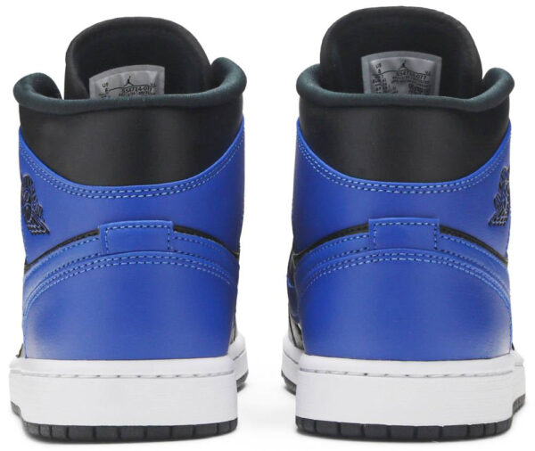 Jordan 1 Mid Hyper Royal Tumbled Leather 554724-077 - Phonecase4u photo 4