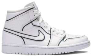 Jordan 1 Mid Iridescent Reflective White (Women's) CK6587-100 - Phonecase4u photo 1