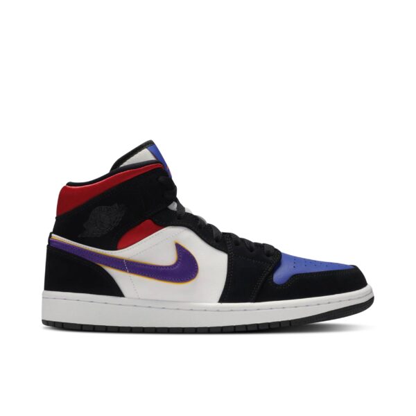 Jordan 1 Mid Lakers Top 3 852542-005 - Phonecase4u photo 1