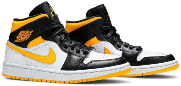 Jordan 1 Mid Laser Orange Black (Women's) CV5276-107 - Phonecase4u photo 3