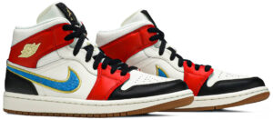 Jordan 1 Mid Let(Her)Man (Women's) DC1426-100 - Phonecase4u photo 3