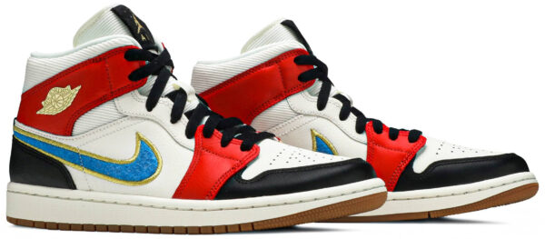 Jordan 1 Mid Let(Her)Man (Women's) DC1426-100 - Phonecase4u photo 3