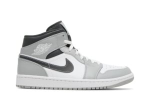 Jordan 1 Mid Light Smoke Grey Anthracite 554724-078 - Phonecase4u photo 1