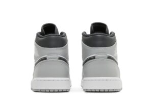 Jordan 1 Mid Light Smoke Grey Anthracite 554724-078 - Phonecase4u photo 6