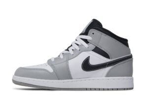 Jordan 1 Mid Light Smoke Grey (GS) 554725-078 - Phonecase4u photo 3