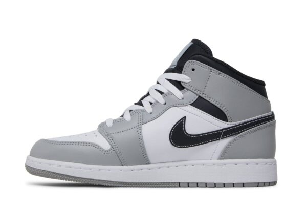 Jordan 1 Mid Light Smoke Grey (GS) 554725-078 - Phonecase4u photo 3