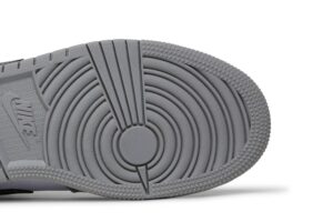 Jordan 1 Mid Light Smoke Grey (GS) 554725-078 - Phonecase4u photo 5