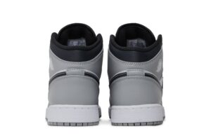 Jordan 1 Mid Light Smoke Grey (GS) 554725-078 - Phonecase4u photo 6