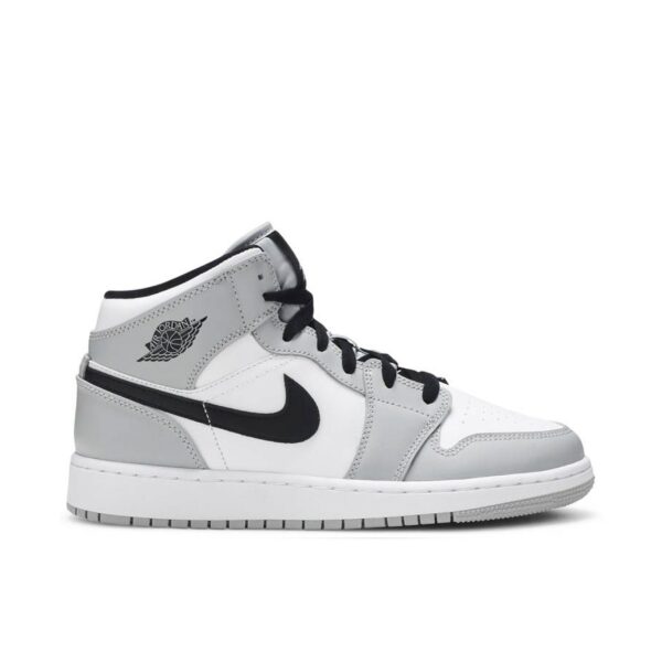 Jordan 1 Mid Light Smoke Grey (GS) 554725-092 - Phonecase4u photo 1