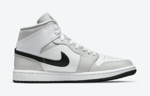 Jordan 1 Mid Light Smoke Grey (Women's) BQ6472-015 - Phonecase4u photo 3