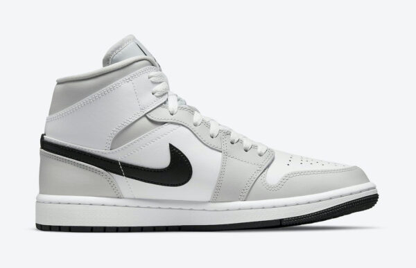 Jordan 1 Mid Light Smoke Grey (Women's) BQ6472-015 - Phonecase4u photo 3
