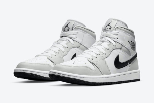 Jordan 1 Mid Light Smoke Grey (Women's) BQ6472-015 - Phonecase4u photo 4