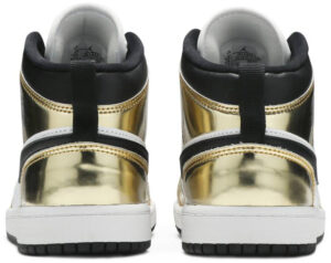 Jordan 1 Mid Metallic Gold Black White (PS) DC1422-700 - Phonecase4u photo 4
