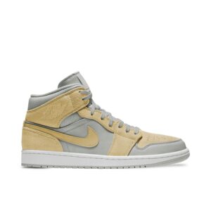 Jordan 1 Mid Mixed Textures Yellow DA4666-001 - Phonecase4u photo 1