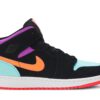 Jordan 1 Mid Multi-Color (GS) 554725-083 - Phonecase4u photo 1