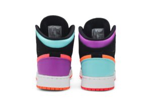 Jordan 1 Mid Multi-Color (GS) 554725-083 - Phonecase4u photo 6