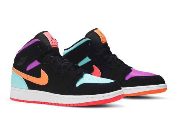 Jordan 1 Mid Multi-Color (GS) 554725-083 - Phonecase4u photo 8