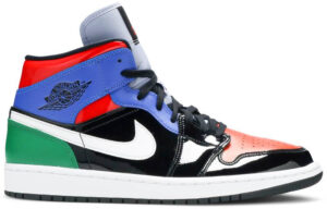 Jordan 1 Mid Multi Patent (Women's) CV5276-001 - Phonecase4u photo 1