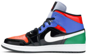 Jordan 1 Mid Multi Patent (Women's) CV5276-001 - Phonecase4u photo 2