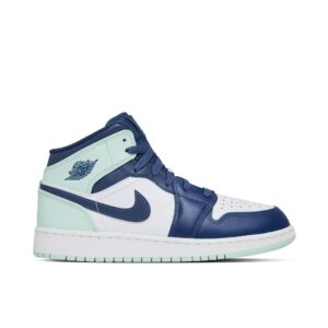 Jordan 1 Mid Mystic Navy Mint Foam (GS) 554725-413 - Phonecase4u photo 1