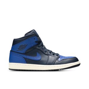 Jordan 1 Mid Obsidian Game Royal 554724-412 - Phonecase4u photo 1