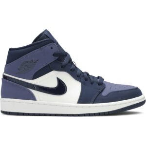 Jordan 1 Mid Obsidian Sanded Purple 554724-445 - Phonecase4u photo 1