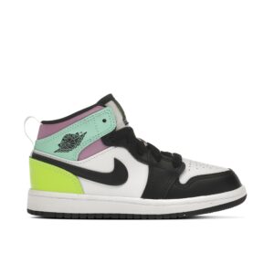 Jordan 1 Mid Pastel Black Toe (PS) 640734-175 - Phonecase4u photo 1
