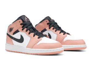 Jordan 1 Mid Pink Quartz (GS) 555112-603 - Phonecase4u photo 8