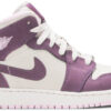 Jordan 1 Mid Pro Purple Desert Sand (GS) 555112-500 - Phonecase4u photo 1